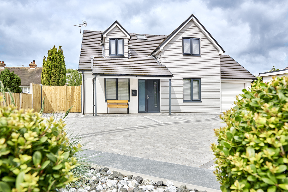 Residential home featuring premium block paving