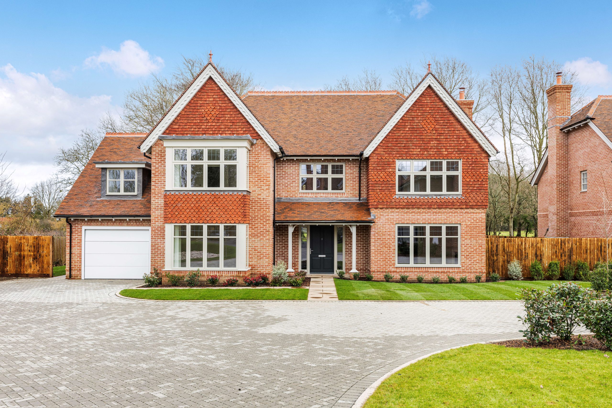 Traditional UK house with quality roofing work