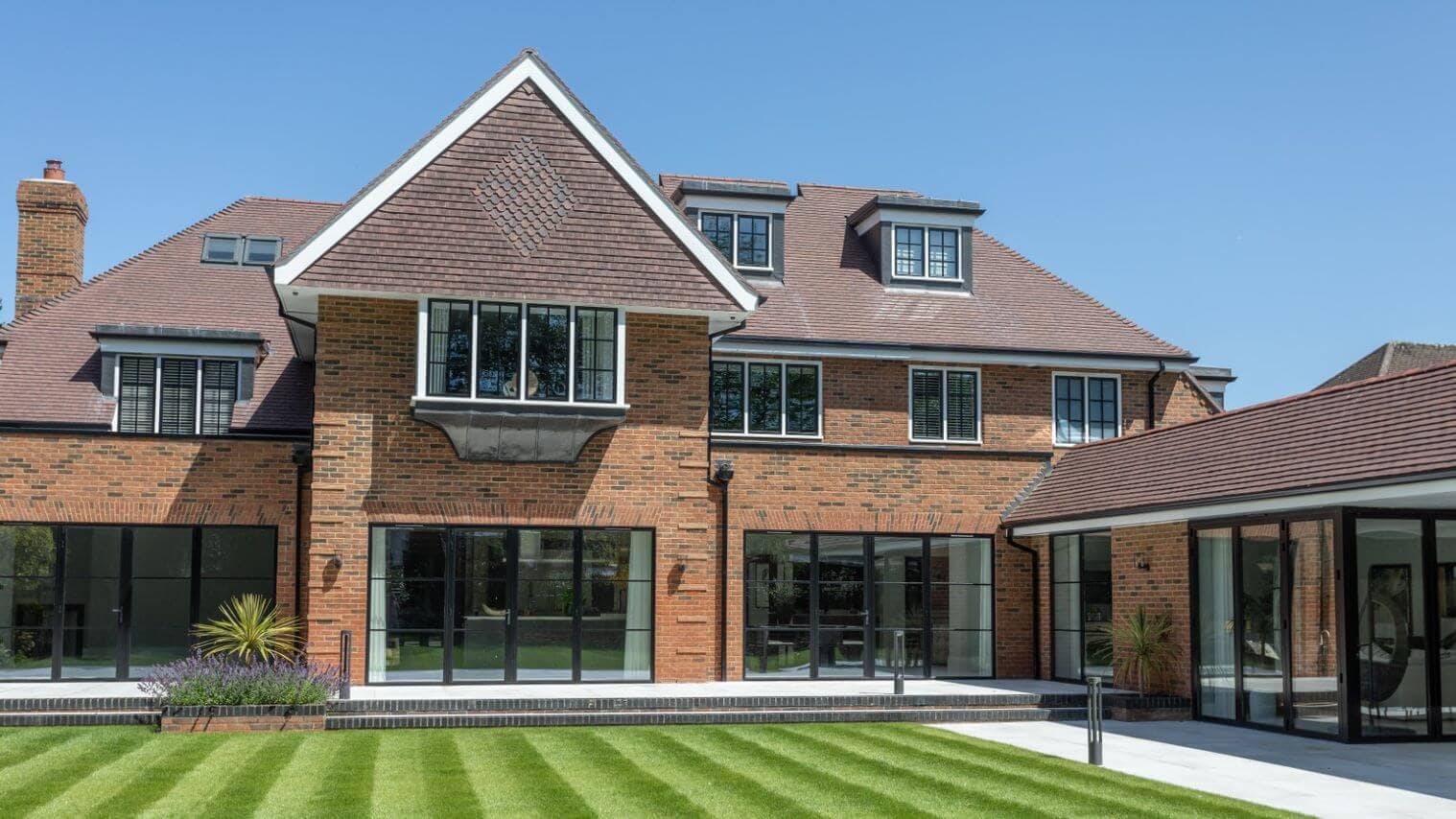 Professional slate roof installation on UK property